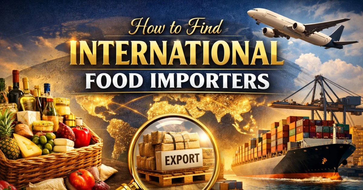 How to Find Food Importers in USA