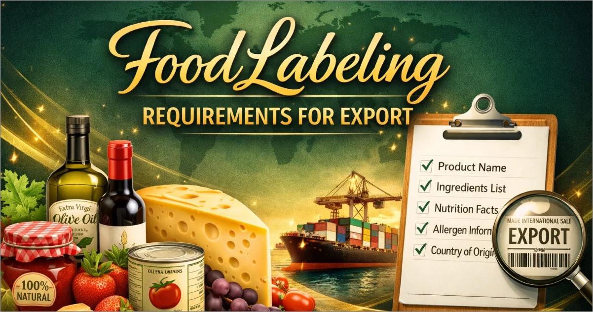 Food Labeling Requirements for Export